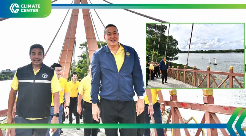 รัฐบาลยกระดับโครงการสวนสาธารณะ "บึงหนองบอน" เฉลิมพระเกียรติ 72 พรรษา