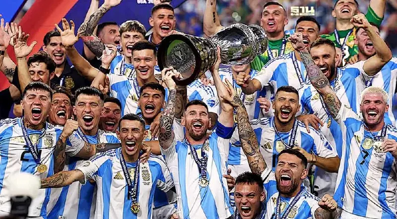 อาร์เจนตินา ผงาดแชมป์โคปาสมัย16 “เมสซี่-ดิมาเรีย" ลาทีมชาติอย่างยิ่งใหญ่ อาร์เจนตินา ผงาดแชมป์โคปาสมัย16 “เมสซี่-ดิมาเรีย" ลาทีมชาติอย่างยิ่งใหญ่