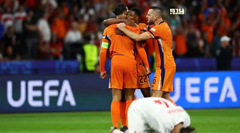 ผลบอลยูโรล่าสุด เนเธอร์แลนด์ พลิกชนะ ตุรกี เข้ารอบรองชนะเลิศพบอังกฤษ