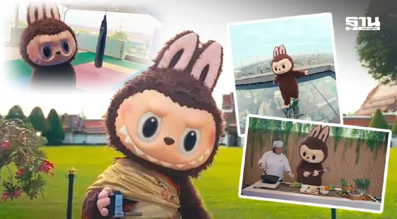 คลิป “ลาบูบู้เที่ยวไทย”น่ารักมาก ททท.สร้างแรงบันดาลใจจีนเที่ยวไทย