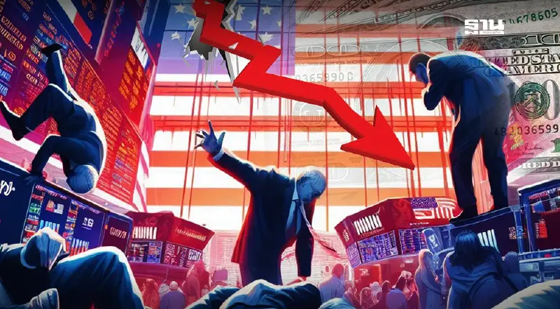 ดัชนีฟิวเจอร์สดาวโจนส์ ไม่รอดรับ “Black Monday”ร่วงลง 1,200 จุด 