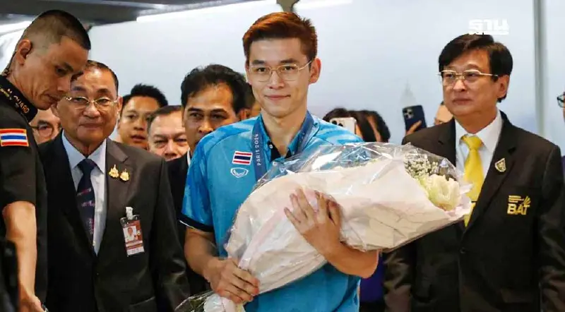 "น้องวิว กุลวุฒิ" กลับไทยแล้ว รับเงินรางวัล 7.2 ล้านบาท กองทุนพัฒนากีฬา