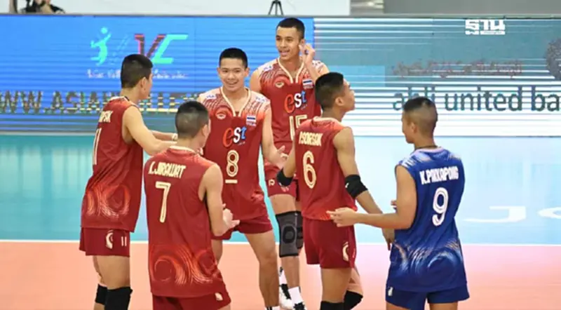 ไทย พบ จีน ถ่ายทอดสดวอลเลย์บอลชายวันนี้ AVC U18 ชิงแชมป์เอเชีย ไทย พบ จีน ถ่ายทอดสดวอลเลย์บอลชายวันนี้ AVC U18 ชิงแชมป์เอเชีย