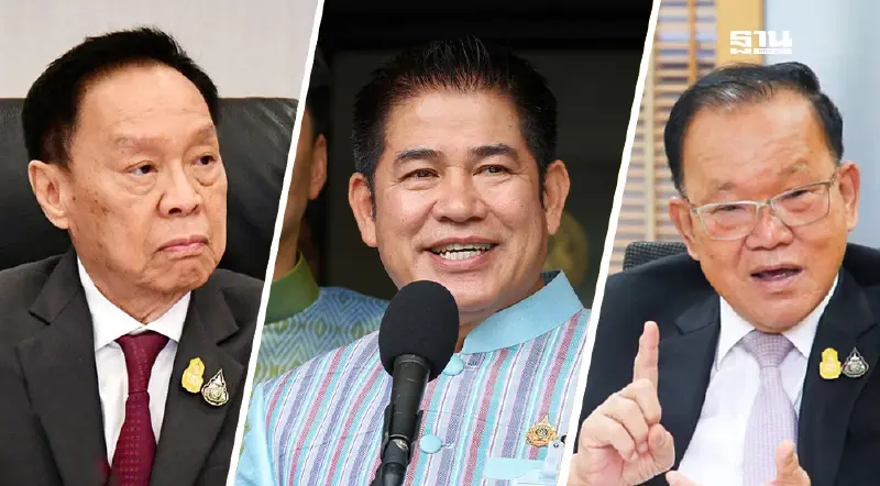 จับท่าที 2 บิ๊กพปชร. “พัชรวาท-สันติ" ปม “ธรรมนัส” หลุดรมต.-แตกหักลุงป้อม