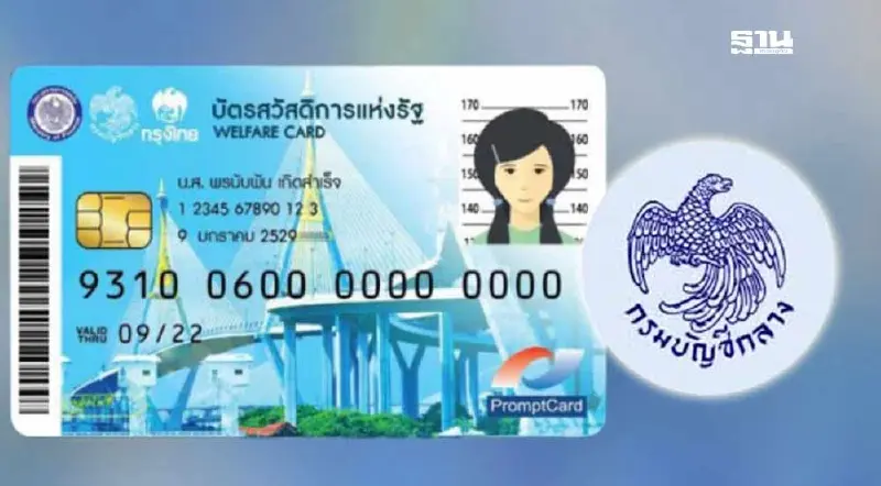 บัตรสวัสดิการแห่งรัฐ เดือนส.ค. “กรมบัญชีกลาง” อัปเดตสิทธิที่ได้รับ