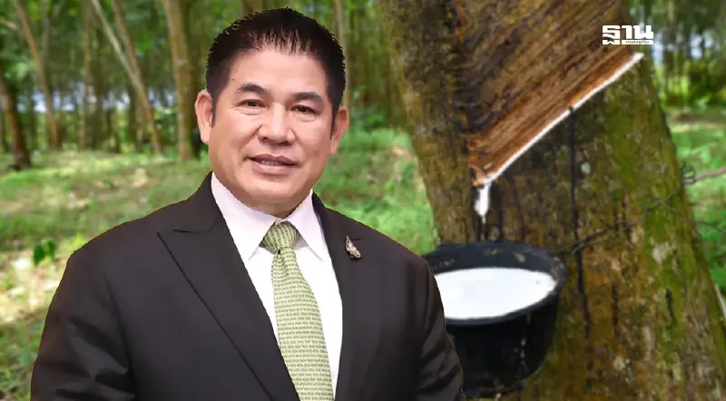 "ธรรมนัส" ส่ง 3 มาตรการอุ้มราคายาง 4.5 หมื่นล้าน ฝากรัฐมนตรีใหม่สานต่อ