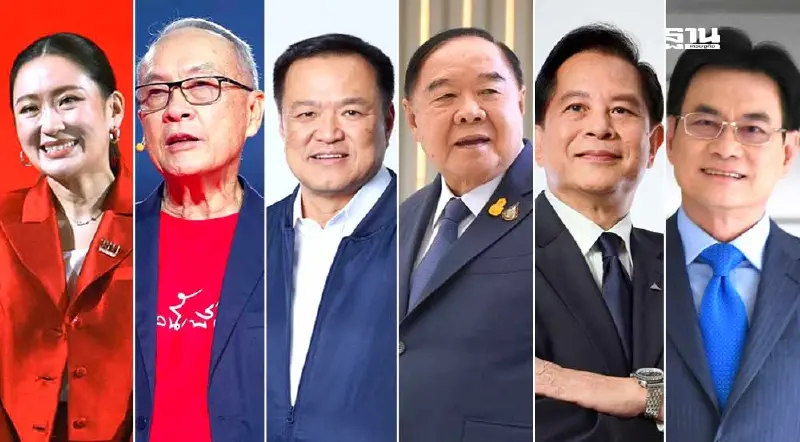 เปิดชื่อ 6 แคนดิเดตนายกฯรอเสียบ เศรษฐา “ศาลรัฐธรรมนูญ” คดีถอดถอน ปมตั้งพิชิต