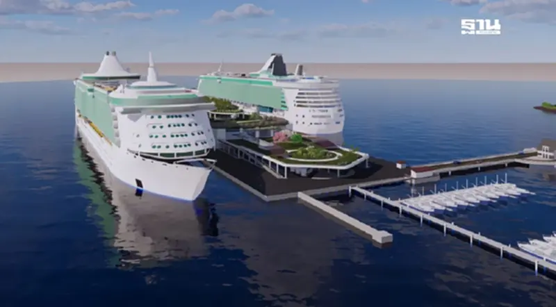 "สุริยะ-มนพร" ดัน 5 โปรเจ็กต์สมุย ชงครม.เคาะท่าเทียบเรือ Cruise Terminal ปี 67 "สุริยะ-มนพร" ดัน 5 โปรเจ็กต์สมุย ชงครม.เคาะท่าเทียบเรือ Cruise Terminal ปี 67