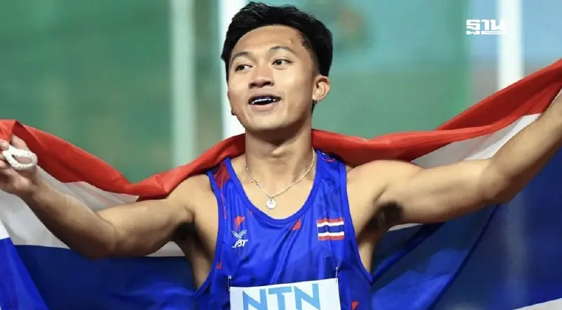 เปิดประวัติ “บิว” ภูริพล นักวิ่ง 100 เมตรชาย คว้าเหรียญเงิน “กรีฑาเยาวชนโลก”