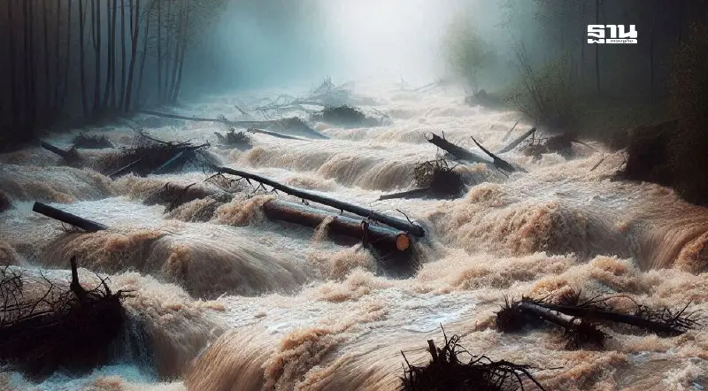 ปภ.เตือนจุดเสี่ยงน้ำท่วม น้ำป่าไหลหลาก น้ำล้นตลิ่ง ดินถล่ม เช็คพิกัดที่นี่