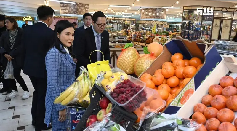 “นฤมล”ลุยคาซัคสถาน หวังขยายช่องทางตลาดให้สินค้าเกษตรไทย