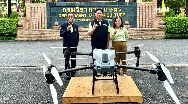 กรมวิชาการเกษตร ส่งโดรนเกษตร-ปล่อยคาราวานช่วยผู้ประสบภัยน้ำท่วมเชียงราย