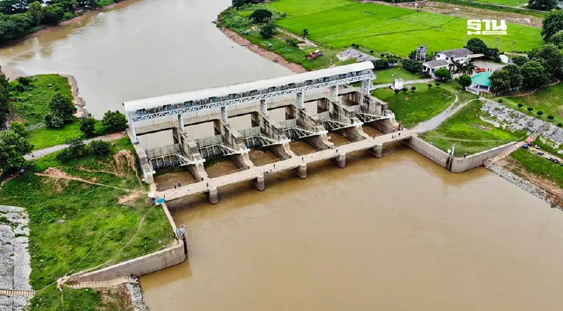 เขื่อนอุบลรัตน์ปรับเพิ่มระบายน้ำ เตือนพื้นที่ท้ายเขื่อนลำน้ำชีเฝ้าระวัง