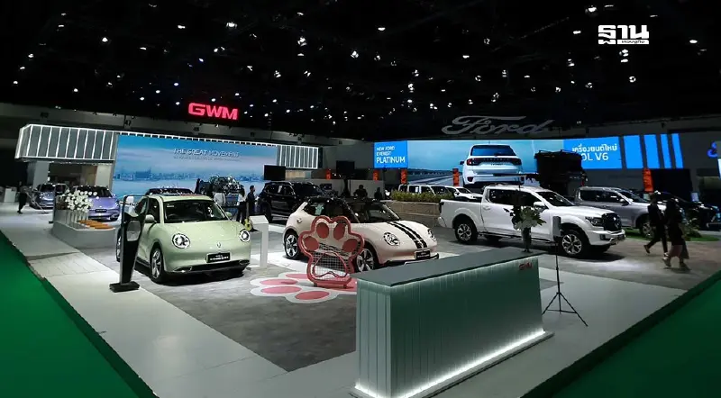 GWM ฟันธงปี 2568 ตลาดรถยนต์ไฟฟ้าอาเซียนขายทะลุ 6 แสนคัน ไทยนำโด่ง