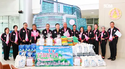 พม.-การเคหะฯ ปล่อย คาราวานช่วยเหลือผู้ประสบภัยน้ำท่วมภาคเหนือ5 จังหวัด