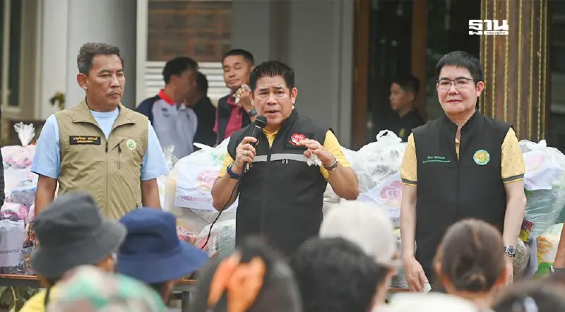 มูลนิธิธรรมนัสฯ -เนชั่นกรุ๊ป ฟื้นฟูโรงเรียนบ้านไม้ลุงขน น้ำท่วมเสียหาย 