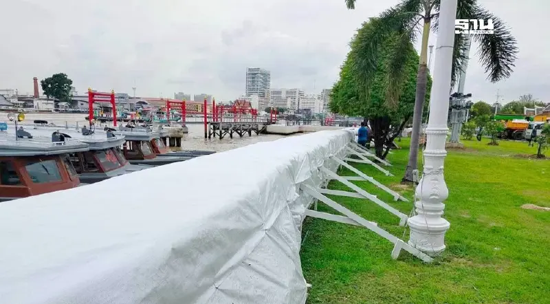 กทม.เตรียมรับน้ำเหนือ-ฝนตก เตือนชุมชนนอกแนวเขื่อนริมเจ้าพระยาเฝ้าระวัง