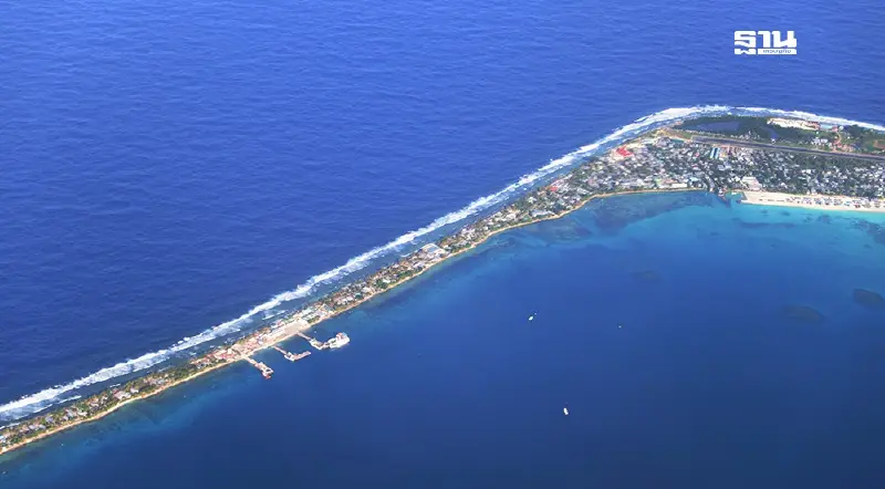 ตูวาลู ประเทศเล็กๆ ที่รวยจากโดเมน.TV กำลังจะจมทะเล