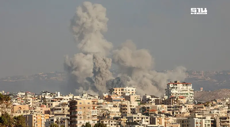 "อิสราเอล" โจมตี"เลบานอน"ทางอากาศครั้งใหญ่กว่า 1 พันจุดใน 24 ชม.