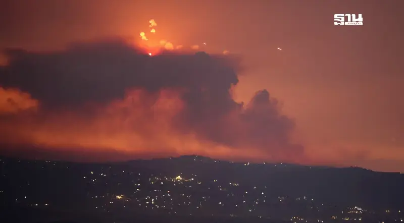 เดือด! อิสราเอล-ฮิซบอลเลาะห์ ยิงถล่มกันอย่างหนักหน่วง