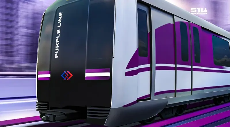 งานเข้า บมจ.ยูนิค รถขุดเจาะล้ม "รฟม." สั่งเบรคสร้าง "สายสีม่วงใต้"