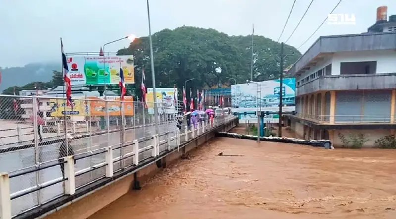 น้ำท่วมเชียงราย เทศบาลนครเชียงรายตั้งศูนย์ประสานงานช่วยเหลือผู้ประสบภัย