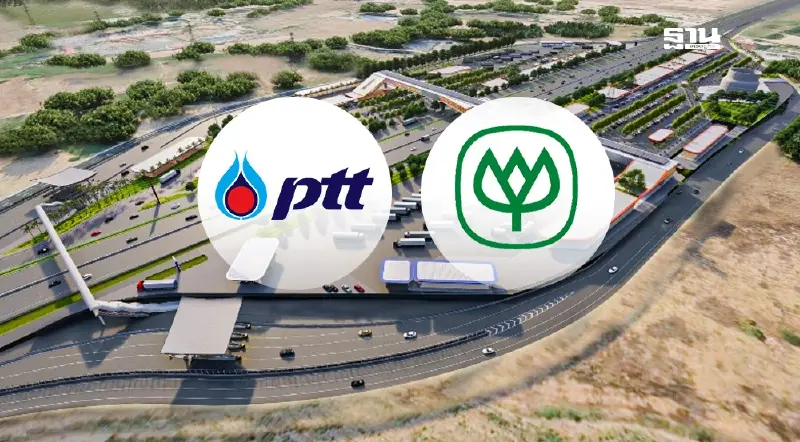 "ทางหลวง"  เซ็นสัญญา ปตท.-ซีพี สร้างที่พักริมทางศรีราชา "มอเตอร์เวย์สาย 7"