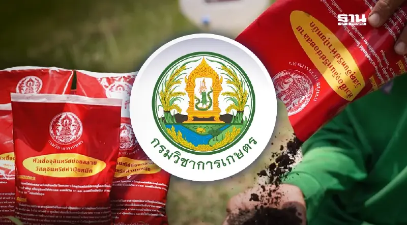 "กรมวิชาการเกษตร" หัวเชื้อย่อยสลายตอซัง ลด PM 2.5