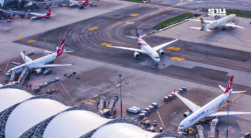 18 ปี สุวรรณภูมิ ต้อนรับผู้โดยสารทะลุ 815 ล้านคน เที่ยวบินกว่า 5 ล้านเที่ยว