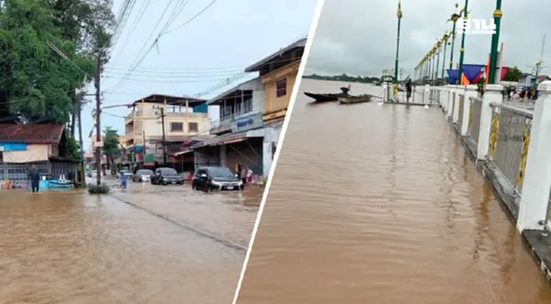 ปภ.เตือนด่วน “บึงกาฬ” น้ำโขงสูงขึ้น น้ำท่วมแนวโน้มสถานการณ์รุนแรง ปภ.เตือนด่วน “บึงกาฬ” น้ำโขงสูงขึ้น น้ำท่วมแนวโน้มสถานการณ์รุนแรง
