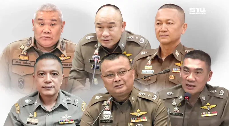 เปิดโผ 200 นายพลตำรวจ ลุ้นเลื่อนขึ้น รองผบ.ตร. ผู้ช่วย ผบ.ตร. ผบช. รองผบช. ผบก.