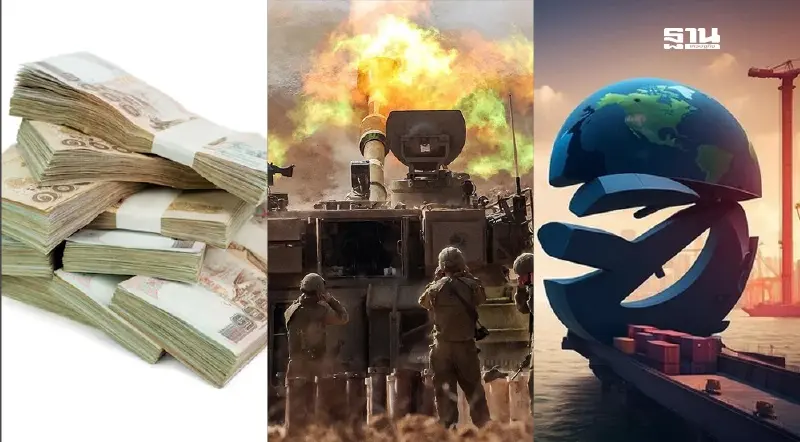 “บาทแข็ง-สงครามตะวันออกกลาง-เทรดวอร์” 3 ปัจจัยเสี่ยงสุด ทุบศก.ไทย Q4