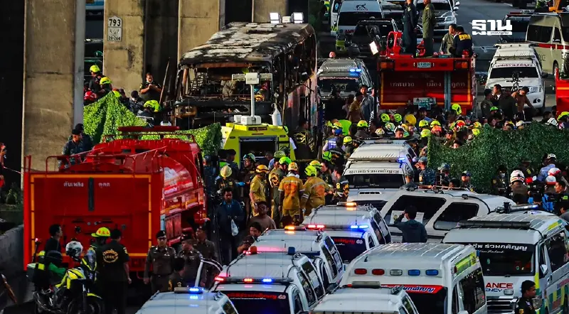 ปภ.เผย ไฟไหม้รถบัสนักเรียน เสียชีวิต 23 ราย พร้อมเปิดกำหนดการทัศนศึกษา