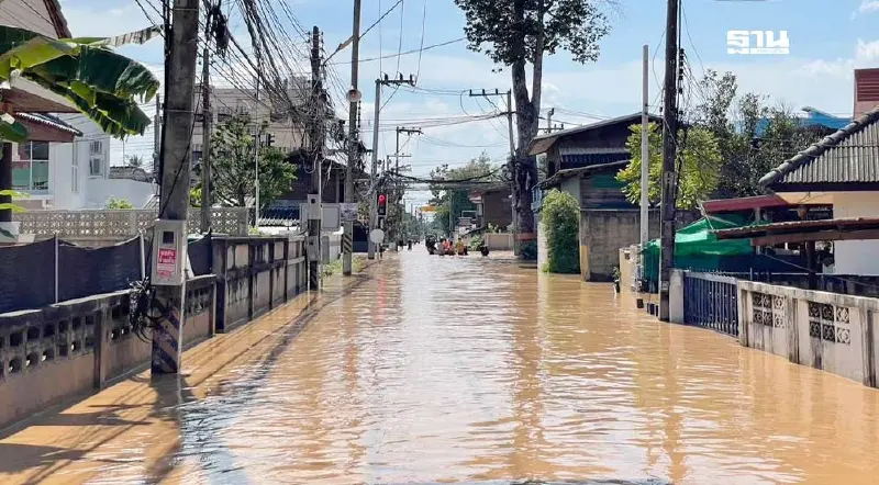 น้ำท่วมเชียงใหม่ 7 ต.ค.67 เช็คระดับน้ำปิง พื้นที่เสี่ยงเตรียมอพยพที่นี่