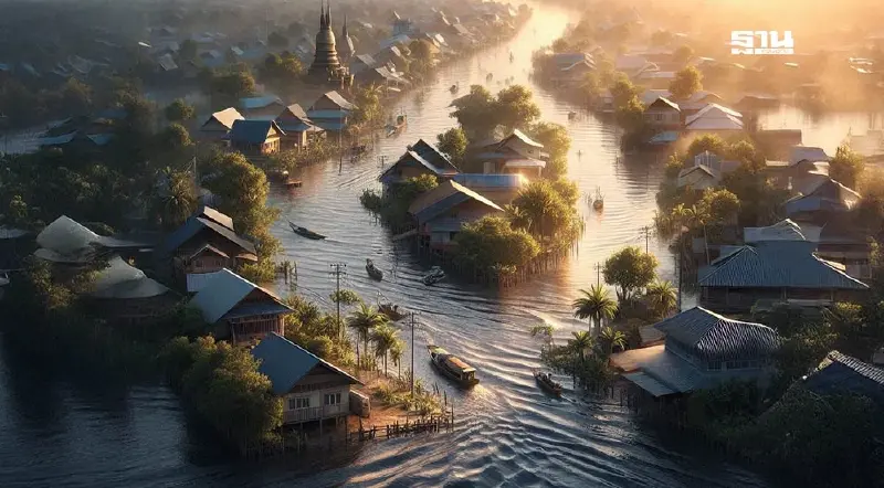 พื้นที่เสี่ยง 18 จังหวัดเฝ้าระวังน้ำท่วมฉับพลัน น้ำล้นตลิ่ง 23-28 ต.ค.67