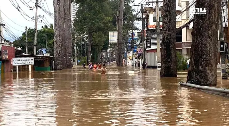 "น้ำท่วมเชียงใหม่ล่าสุด" หนักสุดรอบกว่า 10 ปี อัปเดตสถานการณ์