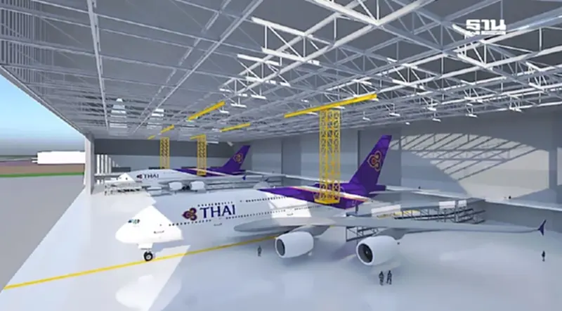 การบินไทย จ่อทุ่มหมื่นล้าน ดึงบางกอกแอร์เวย์ส ร่วมลงทุน MRO อู่ตะเภา การบินไทย จ่อทุ่มหมื่นล้าน ดึงบางกอกแอร์เวย์ส ร่วมลงทุน MRO อู่ตะเภา