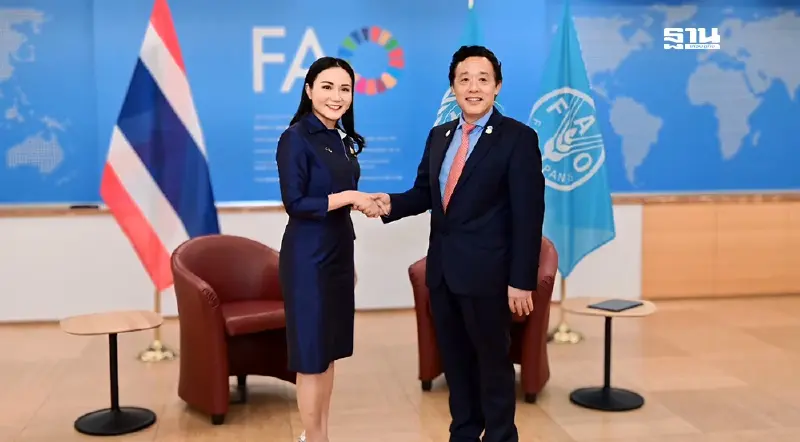 “นฤมล“เผย ผอ.ใหญ่ FAO พร้อมให้การสนับสนุนไทยเต็มที่