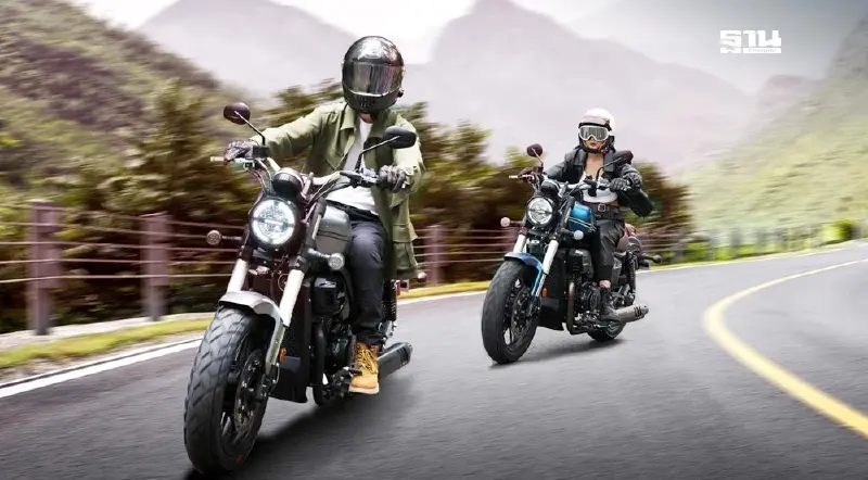 มอเตอร์ไซค์จีน จงเซิน ไม่สน EV เพิ่มไลน์อัพบิ๊กไบค์ CYCLONE RA401