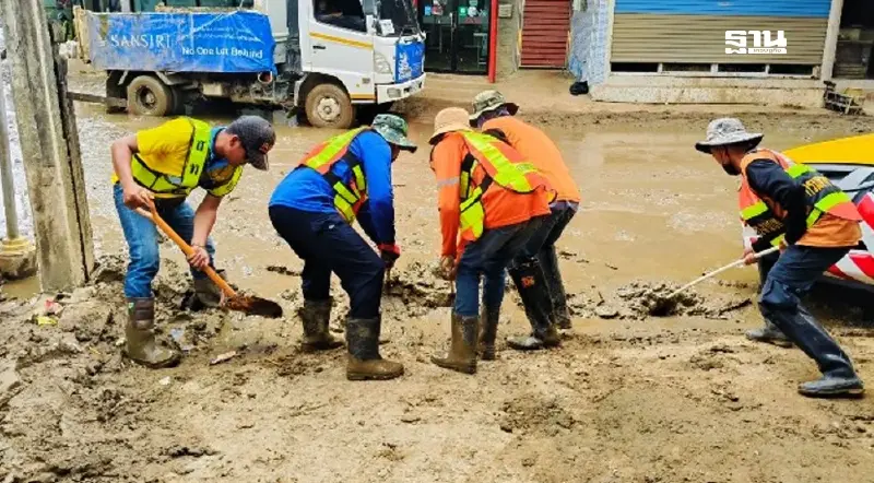 “ทางหลวงชนบท” ปิด 5 เส้นทางเลี่ยงน้ำท่วม เร่งฟื้นฟูถนนเชียงราย