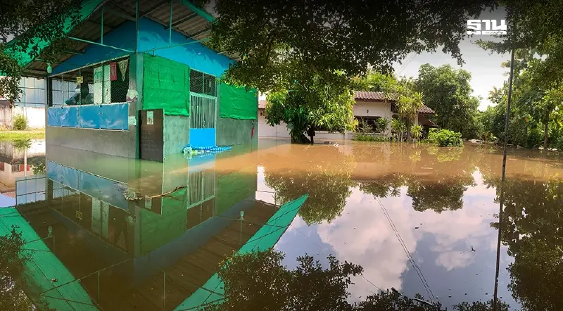 เตือนลำพูน รับมวลน้ำจากเชียงใหม่ เช็คพื้นที่เสี่ยงน้ำล้นตลิ่งที่นี่