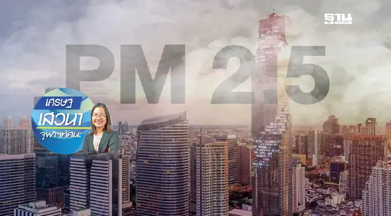 PM2.5 ต้นทุนมลพิษทางเศรษฐกิจที่มองไม่เห็น PM2.5 ต้นทุนมลพิษทางเศรษฐกิจที่มองไม่เห็น