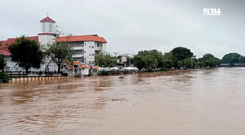 ทีมกรุ๊ป คาดน้ำท่วมเชียงใหม่ ระดับน้ำปิงเริ่มกลับสู่ภาวะปกติ