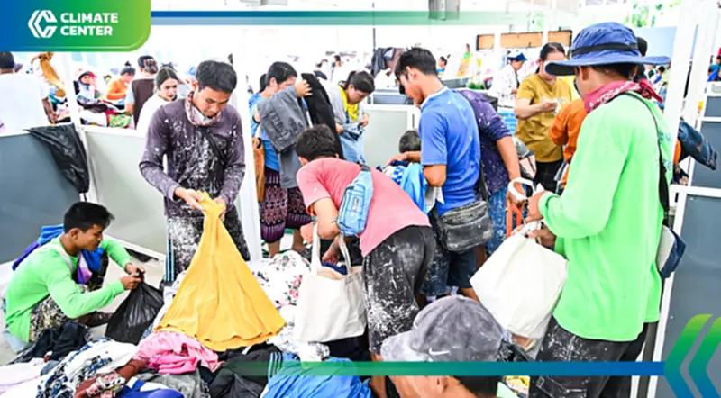ศุภาลัยชูรักษ์โลก ปันเสื้อผ้าของบริจาค 4,800 กก.ลดก๊าซเรือนกระจก1,0340 กก. ศุภาลัยชูรักษ์โลก ปันเสื้อผ้าของบริจาค 4,800 กก.ลดก๊าซเรือนกระจก1,0340 กก.