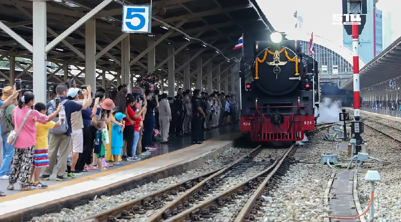 รฟท. เปิดให้บริการขบวนพิเศษรถจักรไอน้ำ โอกาสรำลึกวันปิยมหาราช