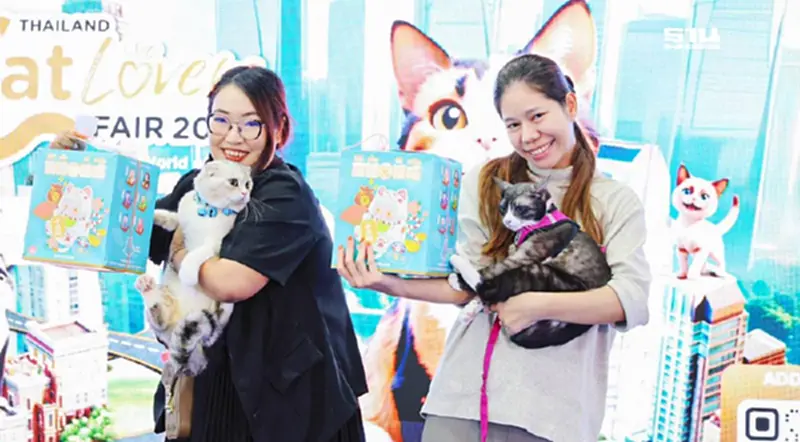 งานใหม่ Thailand Cat Lovers Fair 2025 สวรรค์ของทาสแมว บัตรเข้าชม 20 บาท งานใหม่ Thailand Cat Lovers Fair 2025 สวรรค์ของทาสแมว บัตรเข้าชม 20 บาท