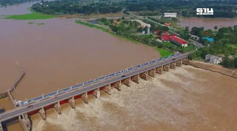"เขื่อนเจ้าพระยา"ปรับลดการระบายน้ำ เช็คระดับน้ำเจ้าพระยาล่าสุดที่นี่