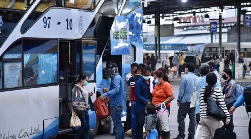 “บขส.” เปิดยอดผู้โดยสารเดินทางทะลุ 1.03 แสนคน รับวันหยุดยาว