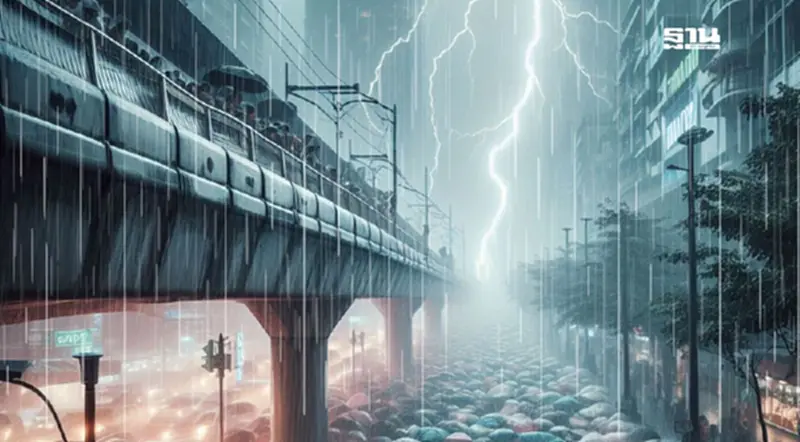 พยากรณ์อากาศกรุงเทพฯวันนี้ ฝนตก 70 % เช็คพิกัดพื้นที่ฝนตก จุดเสี่ยงน้ำท่วม พยากรณ์อากาศกรุงเทพฯวันนี้ ฝนตก 70 % เช็คพิกัดพื้นที่ฝนตก จุดเสี่ยงน้ำท่วม