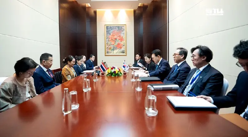 ทวิภาคี ไทย-เกาหลีใต้ ขันน็อตเจรจาหุ้นส่วนเศรษฐกิจ ซอฟต์พาวเวอร์